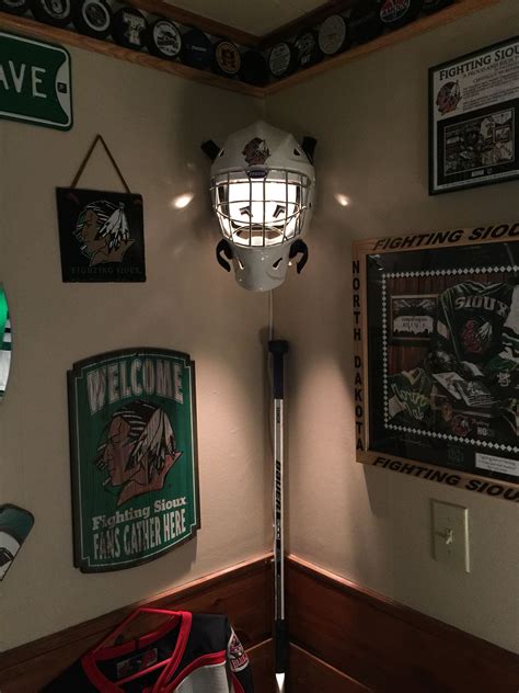 ice hockey room decor